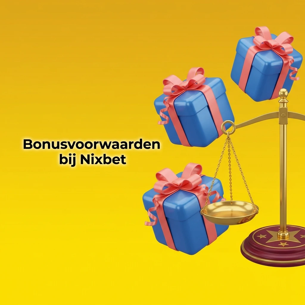 Nixbet bonusvoorwaarden: inzetvereisten, geldigheid en regels voor Nederlandse spelers onder KSA-toezicht.
