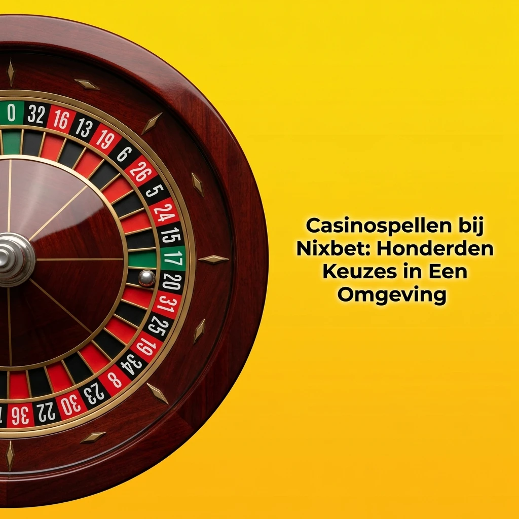 Nixbet online casino met meer dan 1000 spellen: videoslots, live roulette, blackjack en jackpot slots