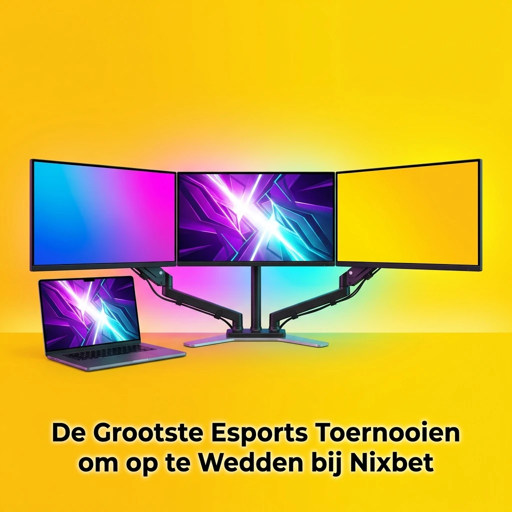 Overzicht van grote esports toernooien bij Nixbet zoals CS2, Dota 2, Valorant en League of Legends