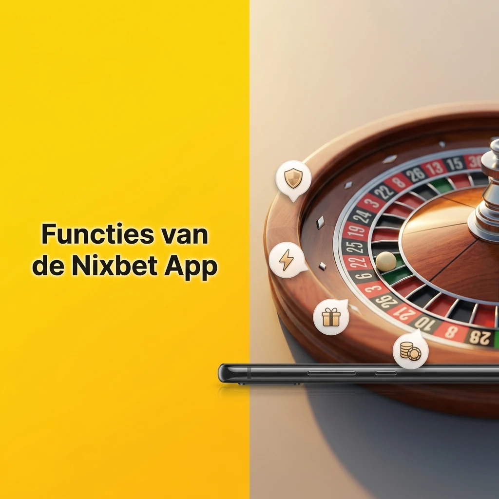Nixbet app functies overzicht: live weddenschappen, casinospellen, stortingen en meldingen voor Nederlandse spelers
