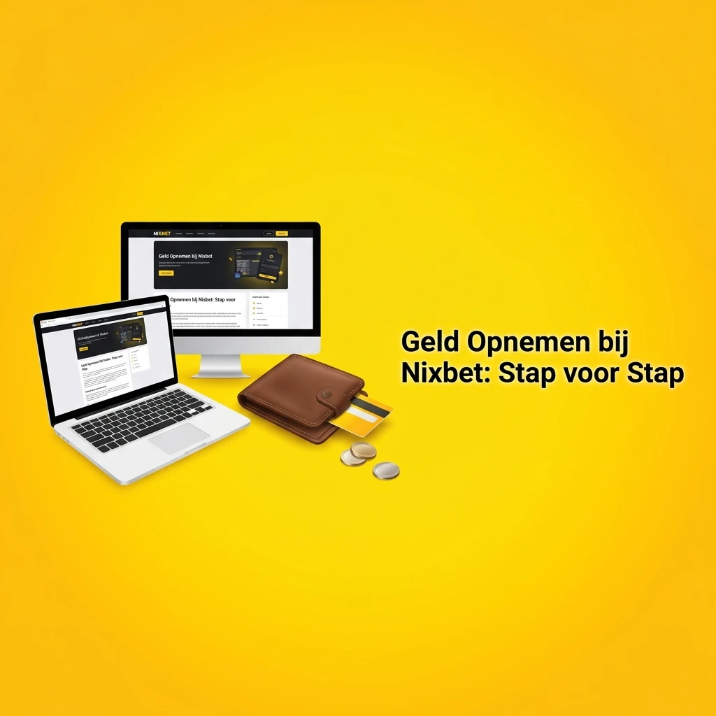 Nixbet uitbetalingsproces stap voor stap: inloggen, opnamepagina, betaalmethode kiezen en bedrag bevestigen