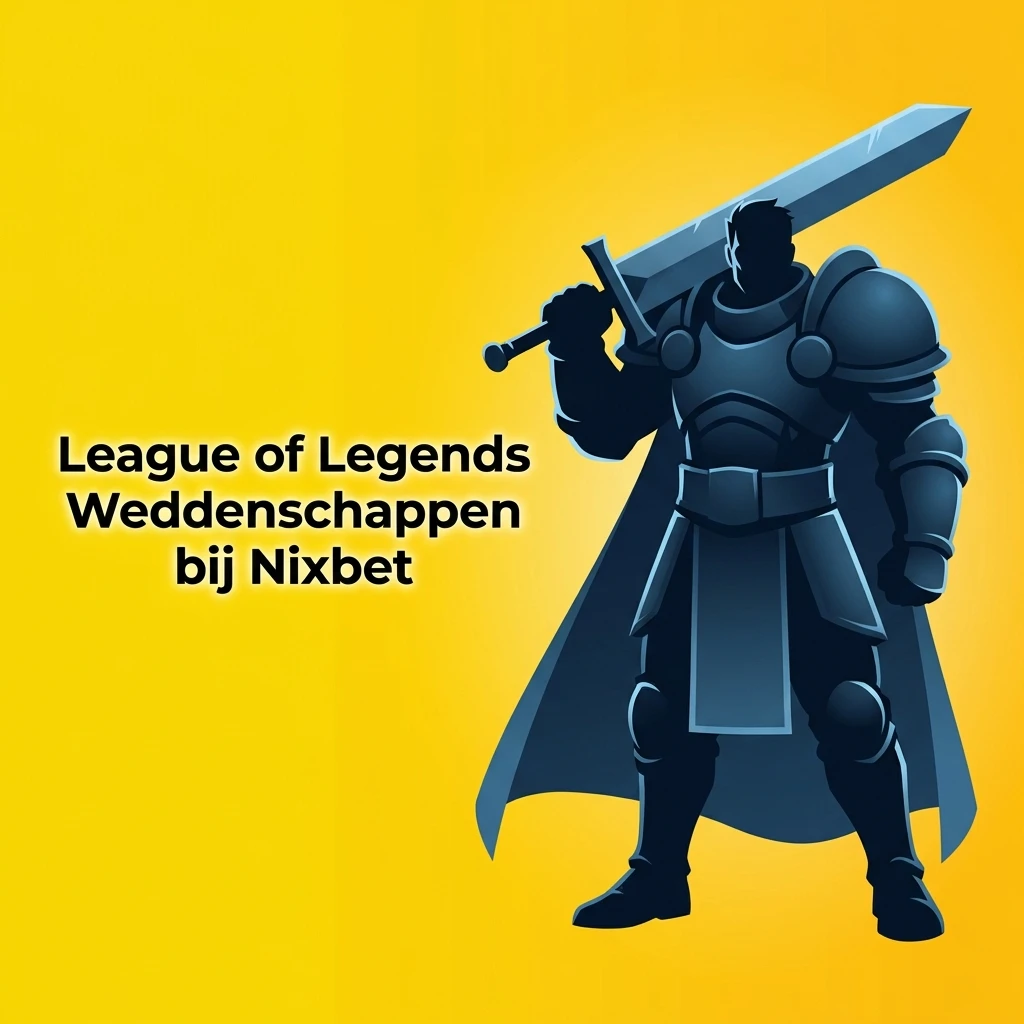 League of Legends weddenschappen bij Nixbet op toernooien zoals Worlds, LEC en MSI met diverse markten