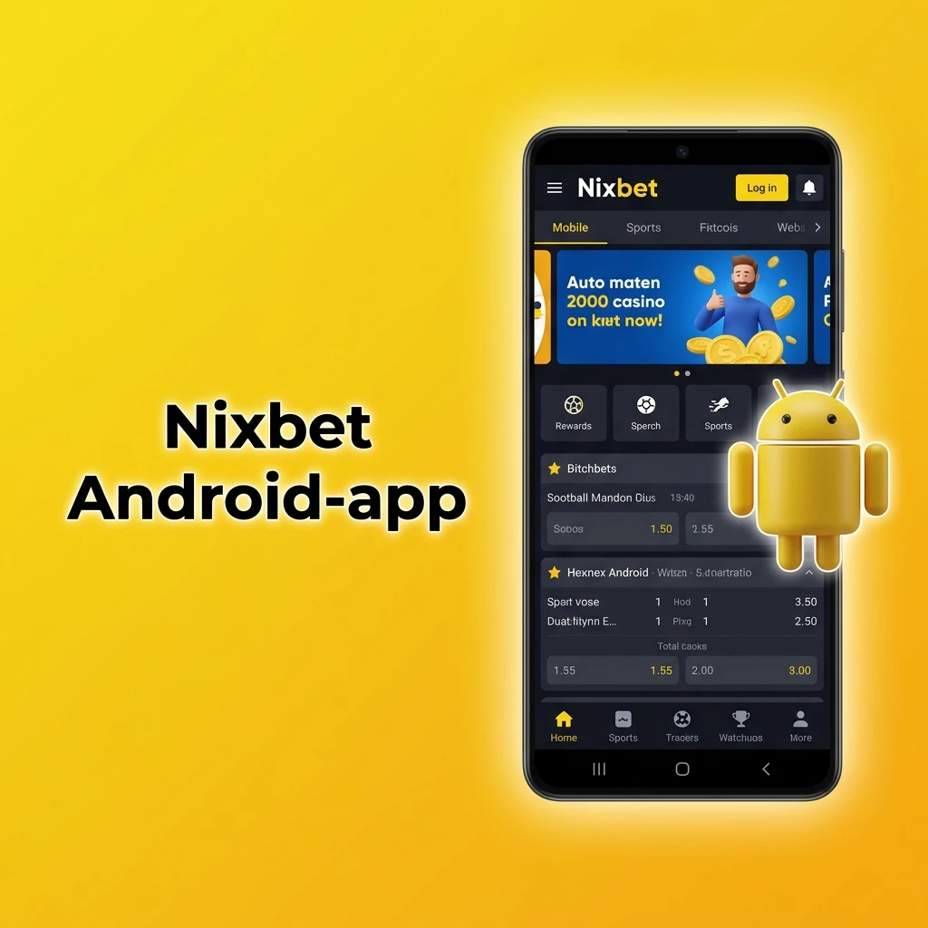Nixbet Android-app downloaden voor sportweddenschappen en casinospellen op mobiel