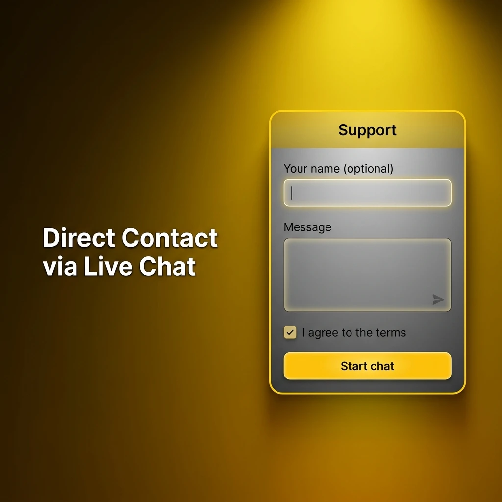 Klantenservice medewerker helpt gebruiker via live chat op website, 24/7 beschikbaar in Nederlands en Engels