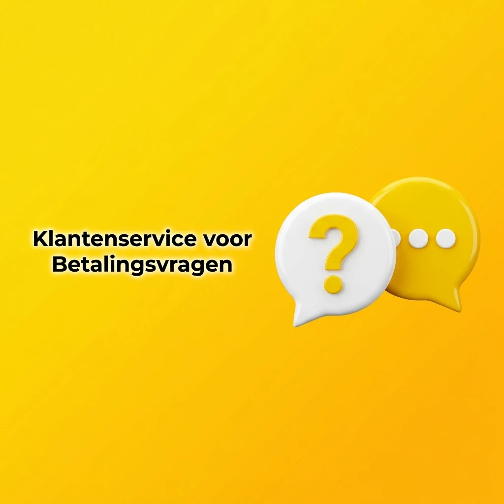 Klantenservice team helpt 24/7 bij betalingsvragen via live chat, e-mail, telefoon en WhatsApp