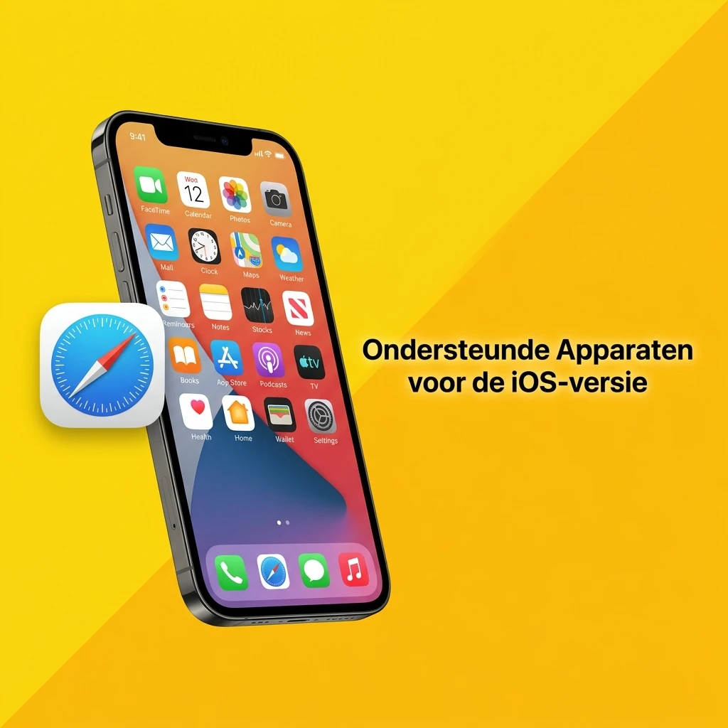 Apple iPhones en iPads ondersteund door PWA op iOS 14 of hoger, inclusief iPhone 15, 14, 13 en iPad-modellen