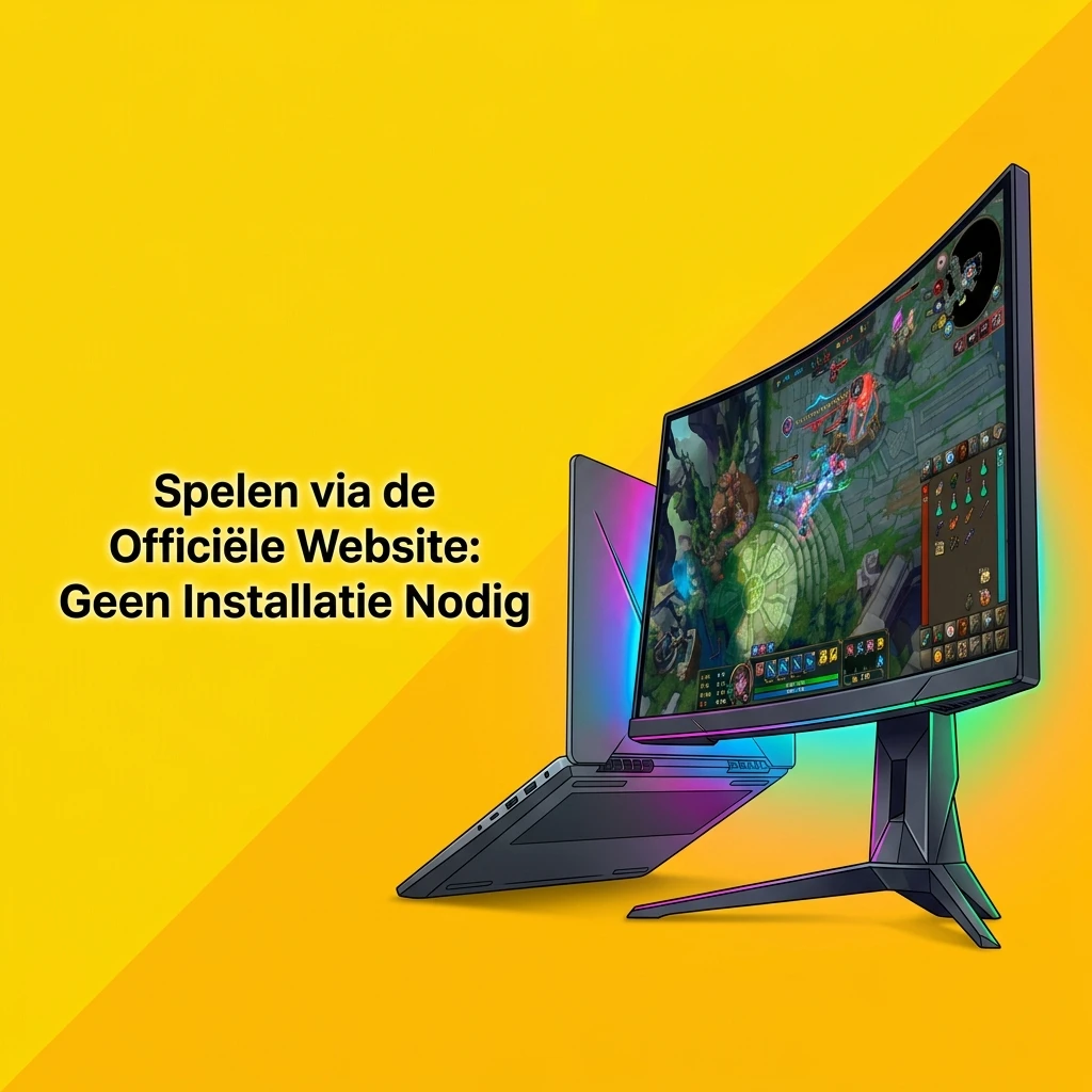 Speel direct via de officiële website zonder installatie, met toegang tot alle casino's en weddenschappen.