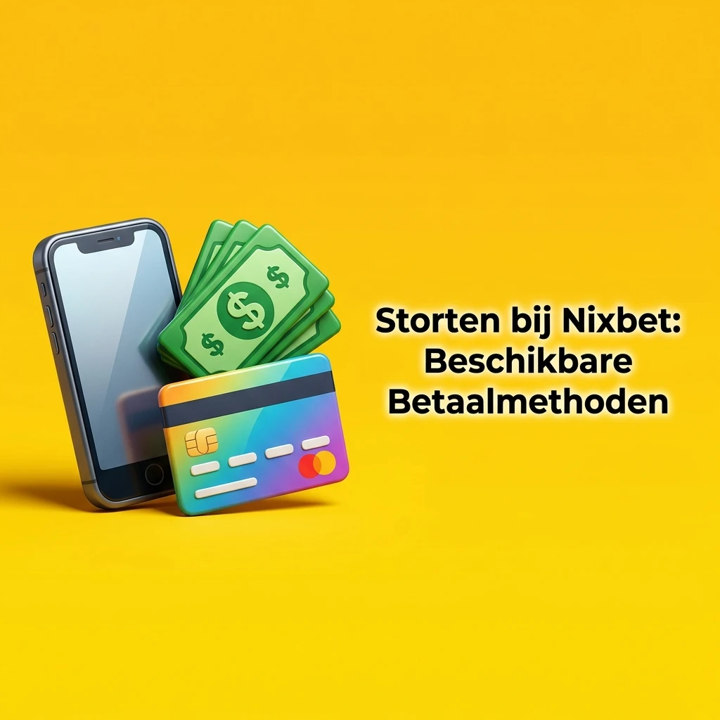 Nixbet stortingsproces: betaalmethoden zoals bankoverschrijving, creditcard en e-wallet voor snel opladen
