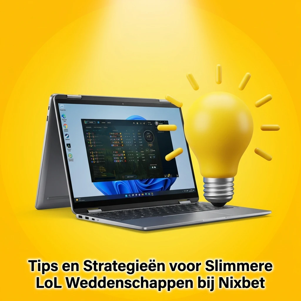 Tips en strategieën voor slimmere LoL weddenschappen: bankroll beheer, teamanalyse en live betting bij Nixbet.