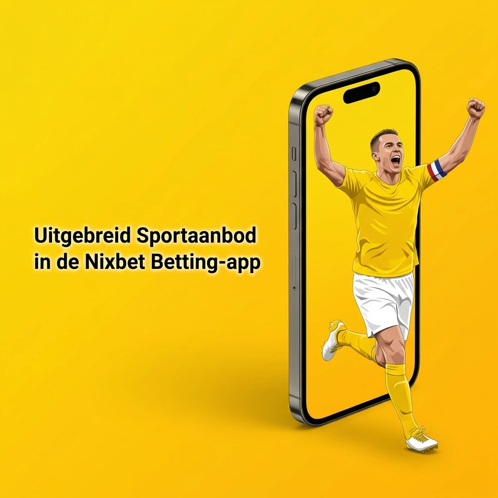 Nixbet app sportaanbod met weddenschappen op voetbal, tennis, basketbal, MMA en e-sports zoals CS:GO en Dota 2