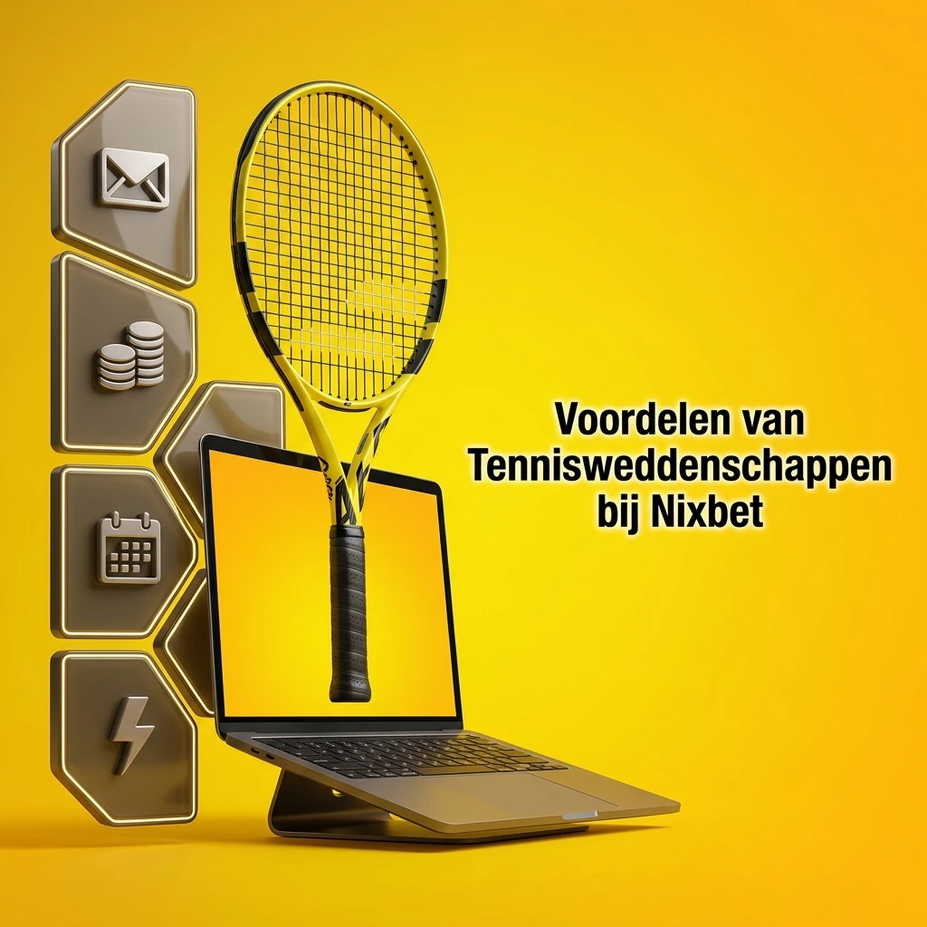 Voordelen van tennisweddenschappen bij Nixbet: markten, live odds en snelle uitbetalingen