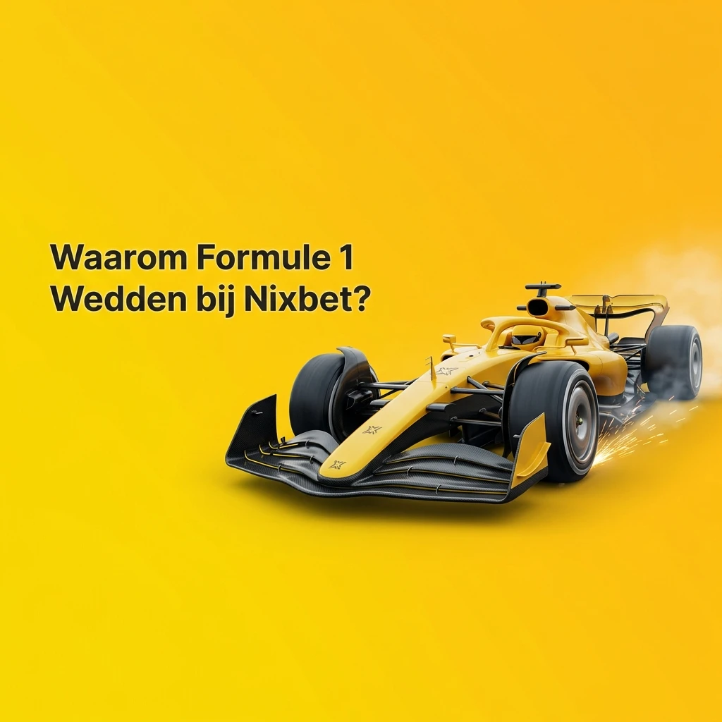 Nixbet Formule 1 weddenschappen met live inzetten, iDEAL betaling en KSA-vergunning voor Nederlandse gebruikers