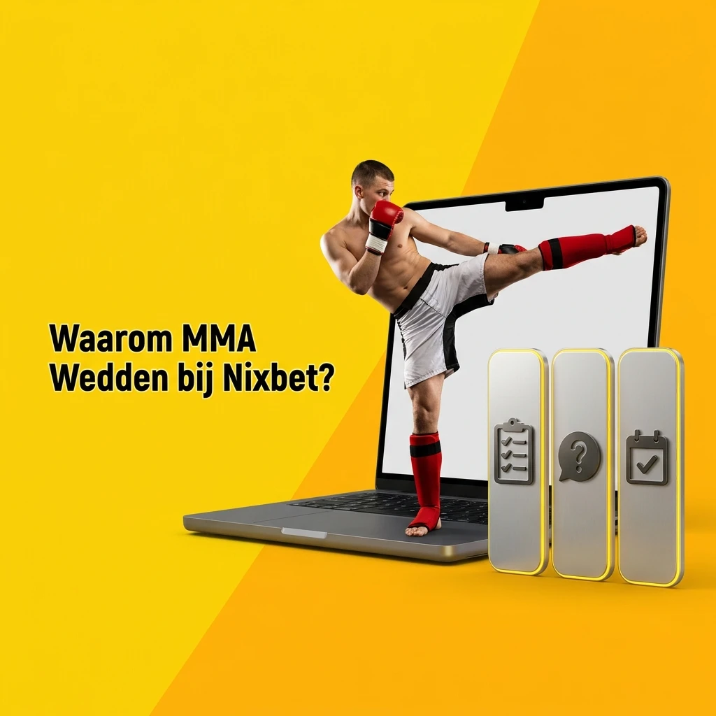 Nixbet MMA wedden voordelen: UFC odds, live weddenschappen, KSA-vergunning en iDEAL betalingen