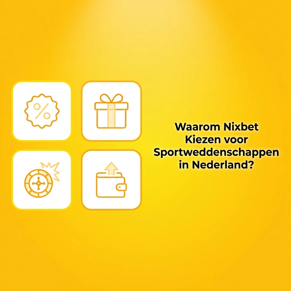 Nixbet sportweddenschappen Nederland – competitieve odds, veilig platform, iDEAL betaling en Nederlandstalige service
