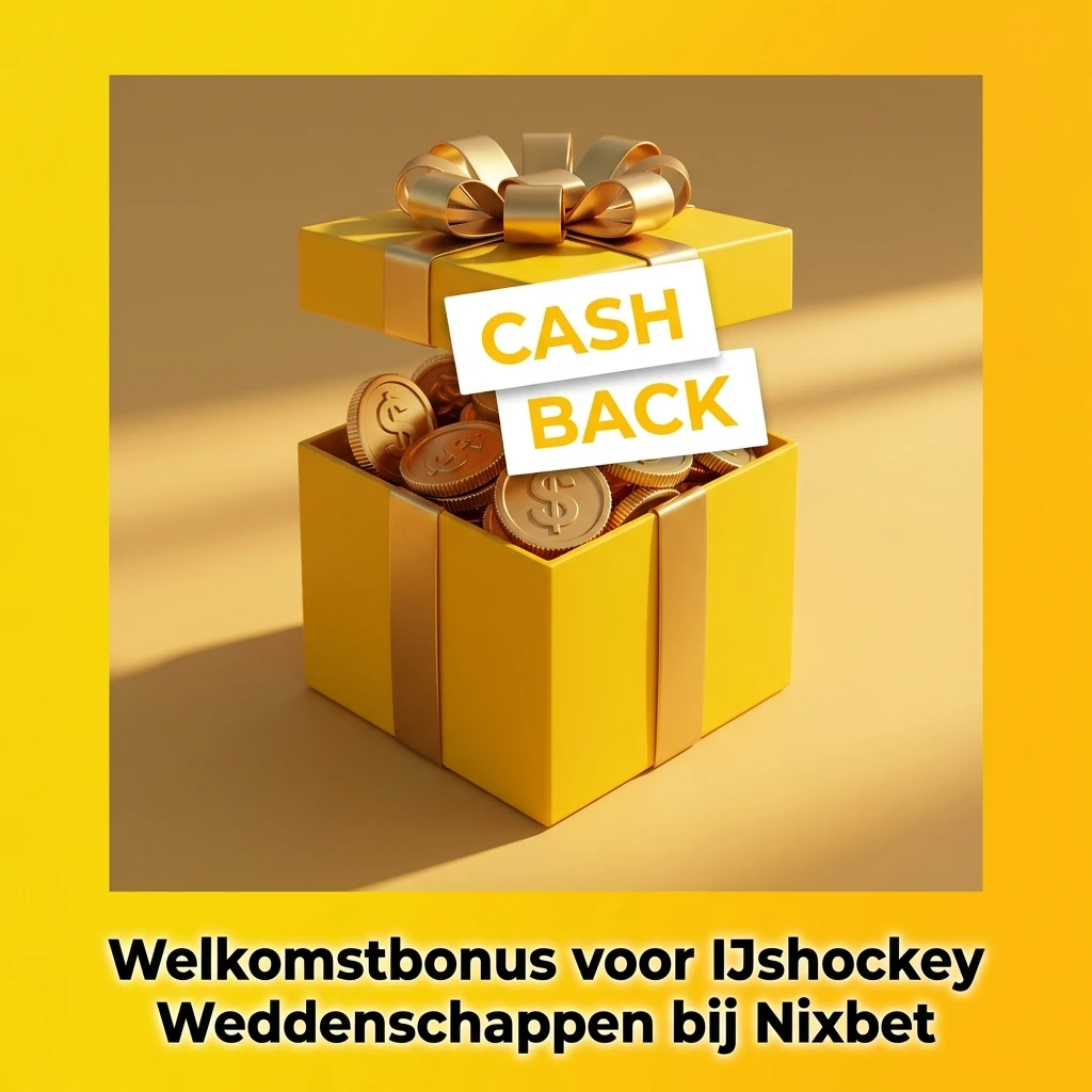 Nixbet welkomstbonus voor ijshockey weddenschappen op eerste storting met omzetvereisten