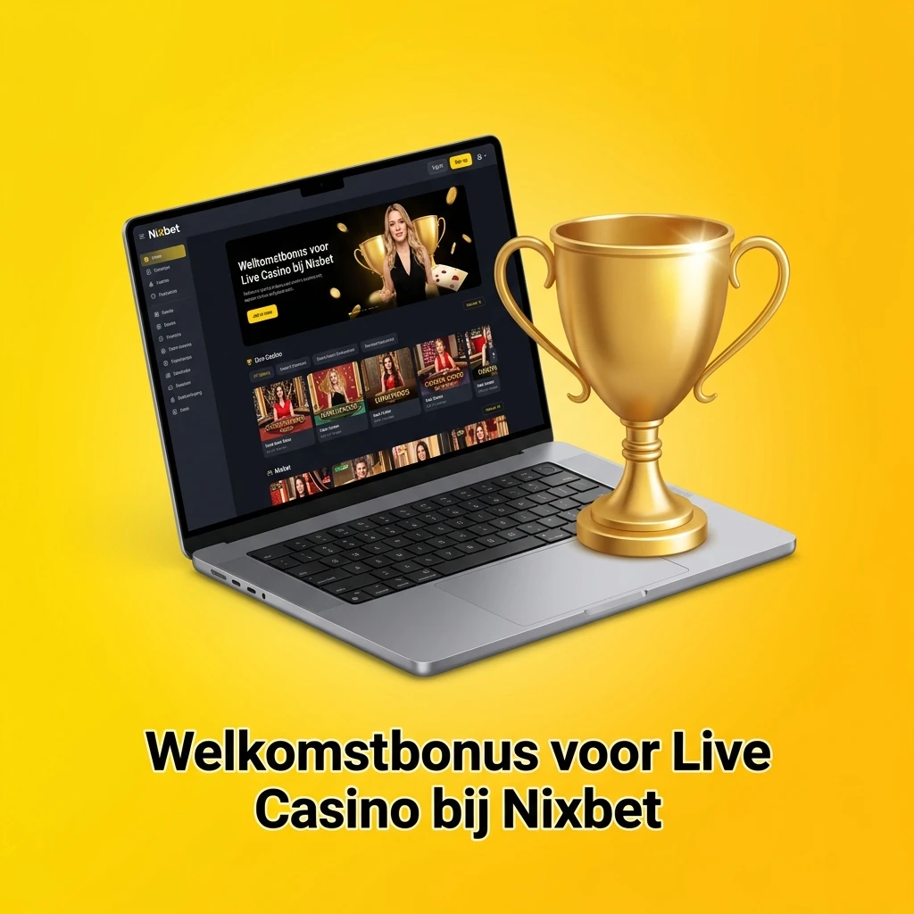 Nixbet welkomstbonus live casino tot €10.000 en 800 freespins voor nieuwe Nederlandse spelers