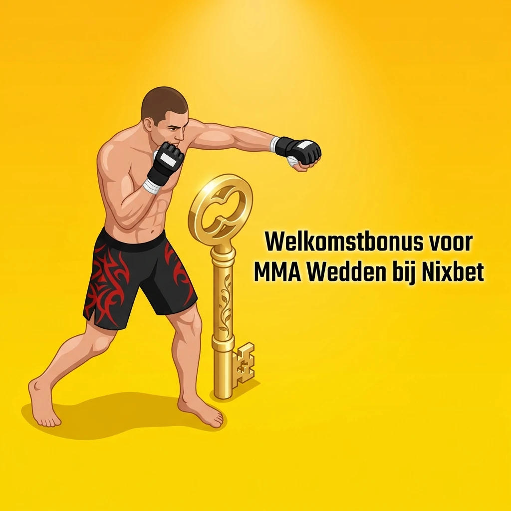 Nixbet welkomstbonus voor MMA wedden op eerste storting met inzetvereisten