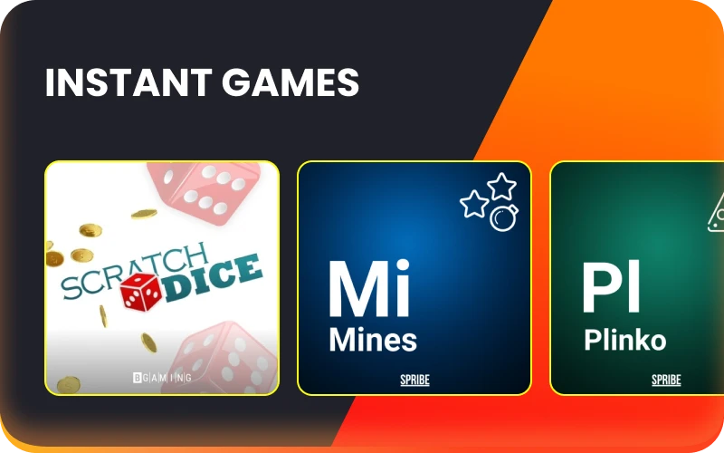 Win geld met de leukste instant games bij het bekende Nixbet online casino.