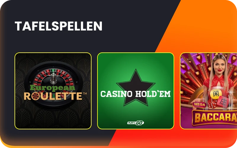 Zet in op klassieke tafelspellen bij het officiële online casino van Nixbet.