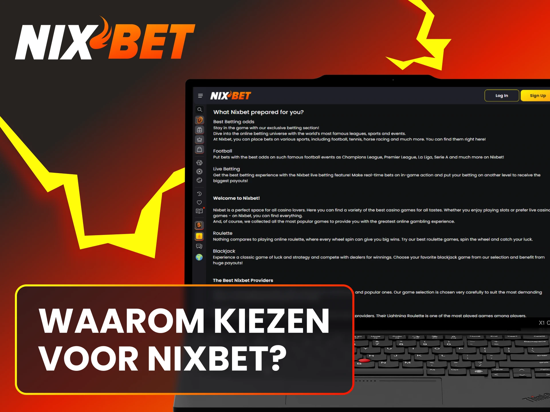 Leer waarom spelers kiezen voor Nixbet om grote prijzen te winnen.